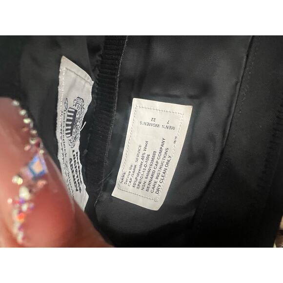 Original Defense Logistics Agency black envelope hat 1035 - Picture 5 of 5